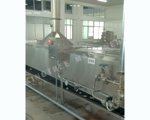 Belt Coconut Meat Blanching Machine